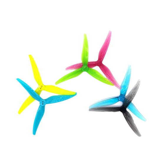 Wholesale Gemfan SL5125 5.1X2.5X5 3-Blade Propeller 1.5mm for 5inch Toothpick Mini Long Range Drone